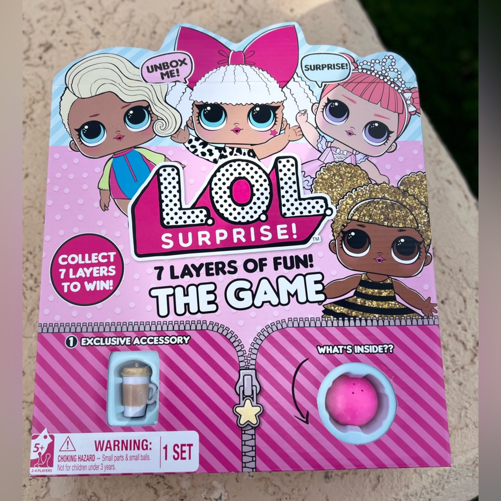 L.O.L. Surprise 7 Layers of Fun The Game! with 1 Exclusive Accessory